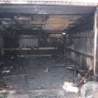 В Пензе пожар уничтожил кирпичную постройку