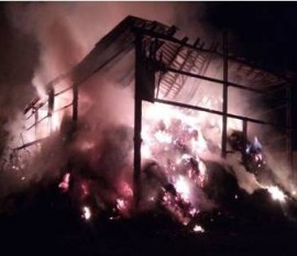 Страшный пожар в Сердобском районе
