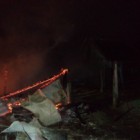 Под Пензой бригада специалистов не смогла спасти строение от огня