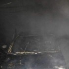 Минувшей ночью огонь полностью уничтожил автомобиль под Пензой 
