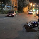 В центре Пензы произошла авария с участием мотоциклиста - соцсети 