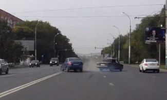 ДТП с участием двух отечественных авто в пензенском Арбеково сняли на видео 