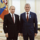 Путин поздравил Белозерцева с юбилеем