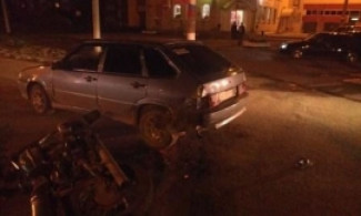 В Чемодановке под Пензой случилась серьезная авария с мотоциклистом