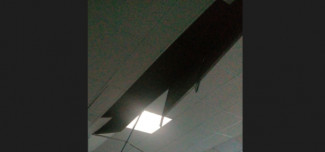 Соцсети - В новой школе на Шуисте в Пензе рушится потолок 