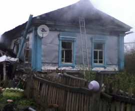 В результате страшного пожара в Пензенской области пострадал человек 