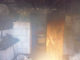 Серьезный пожар на Кураева в Пензе тушили 8 человек 