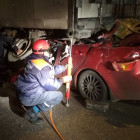 Пензенские спасатели извлекли тело водителя легковушки из под грузовика (ФОТО) 