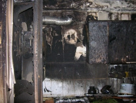 Сегодня в Пензе загорелась квартира в жилом доме по Проспекту Строителей