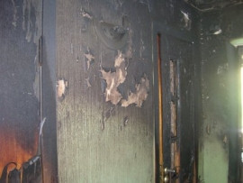 В пензенской квартире жуткий пожар тушили 13 спасателей 