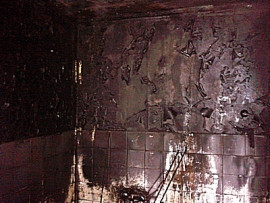 В Пензе с пожаром в ванной пытались справиться 11 человек