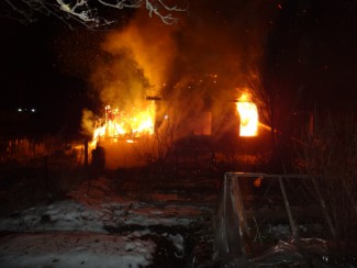 В Пензенской области за сутки в огне погибли двое мужчин