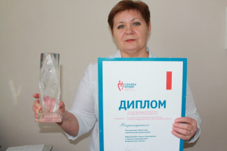 Медсестра из Пензы стала лучшим работником службы крови РФ