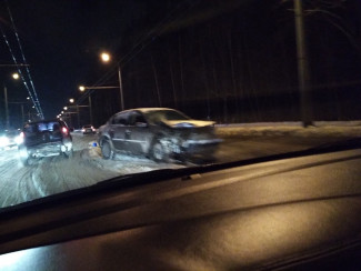 Крупное ДТП на Окружной в Пензе: столкнулись три машины