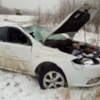 Страшное ДТП в Сердобске: иномарка вылетела в кювет, водитель погиб