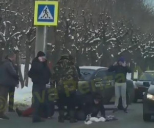 В Сети появилось видео со сбитыми в Арбеково пешеходами