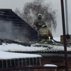 В Пензе 22 человека тушили страшный пожар. Пострадала женщина