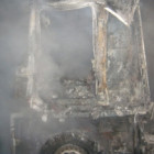 В результате пожара в Пензенском районе сгорел тягач