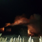 Пожар в Нижнеломовском районе: полыхающий дом тушили 8 человек
