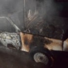 В Пензенской области ночью дотла сгорел автомобиль