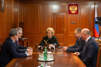 Пензенский губернатор встретился с председателем Совфеда Валентиной Матвиенко