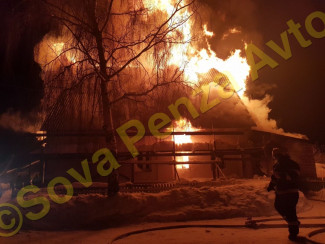 В Сети появилась информация о смертельном пожаре под Пензой 