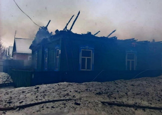 В страшном пожаре в Пензенской области погибли два человека