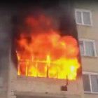 Серьезный пожар под Кузнецком: из полыхающего дома эвакуированы 40 человек. ВИДЕО