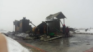 В Пензенской области огонь уничтожил храм  Архистратига Божия Михаила