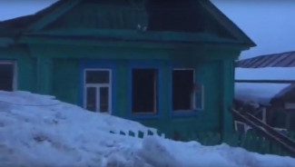 Пензенский Следком обнародовал видео с места пожара, где погибли мать и сын