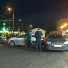 В Пензе в Терновке столкнулись сразу несколько автомобилей 