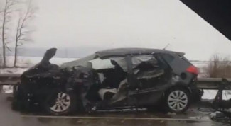 В Сети появилось еще одно видео с места смертельной аварии в Пензенской области