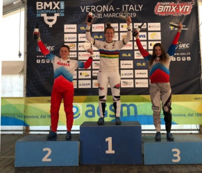 Пензячка Наталья Афремова взяла «бронзу» на Кубке Европы по BMX Race