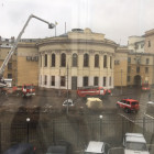 К зданию пензенского правительства стянулись пожарные машины