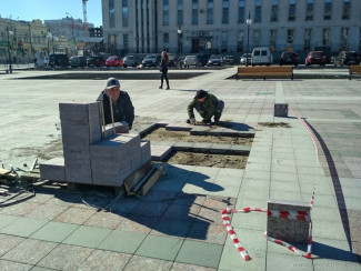 Ремонт окончен, да здравствует ремонт! На площади Ленина в Пензе начали менять плитку