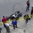 На улице Калинина в Пензе сбили девушку-мотоциклиста