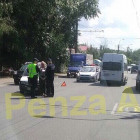 На улице Калинина в Пензе пешеход попал под колеса «Оки»