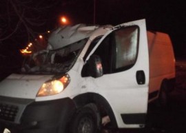 В Пензенской области опрокинулся грузовой фургон
