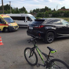 В Пензе водитель дорогой иномарки сбил ребенка-велосипедиста