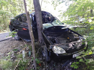 Жесткое ДТП в Пензенской области: «Приора» влетела в дерево