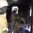 В страшном пожаре в частном доме погибли трое маленьких детей