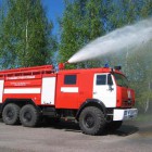 В Пензе 16 пожарных расчетов тушили дом на улице Урицкого