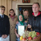 В Пензенской области депутаты Молодежного парламента поздравили с юбилеем ветерана