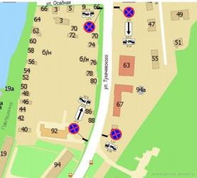 В Пензе запретят парковку на улице Тухачевского