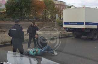 В Пензе автозак сбил женщину-пешехода