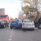 В Пензе улица Измайлова замерла в пробке из-за ДТП