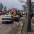 В районе пензенского автовокзала легковушка влетела в маршрутку