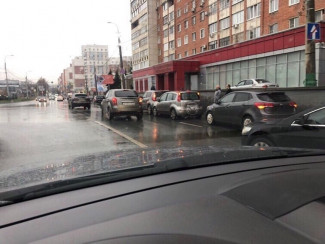 Массовое ДТП в центре Пензы спровоцировало серьезный затор