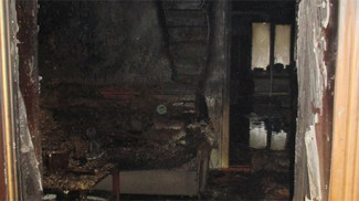 Появились фото с места страшного пожара в Пензенской области