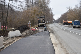 В Пензе заканчиваются работы по расширению дороги у Ахунского переезда
